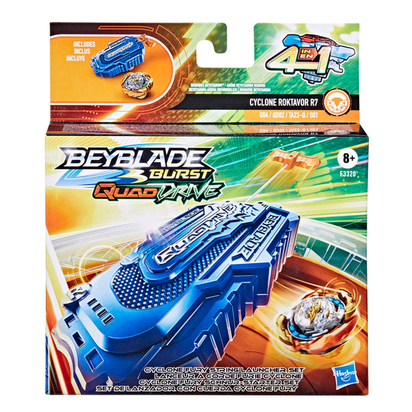 Beyblade Cyclone Fury String Launcher Set - Tol