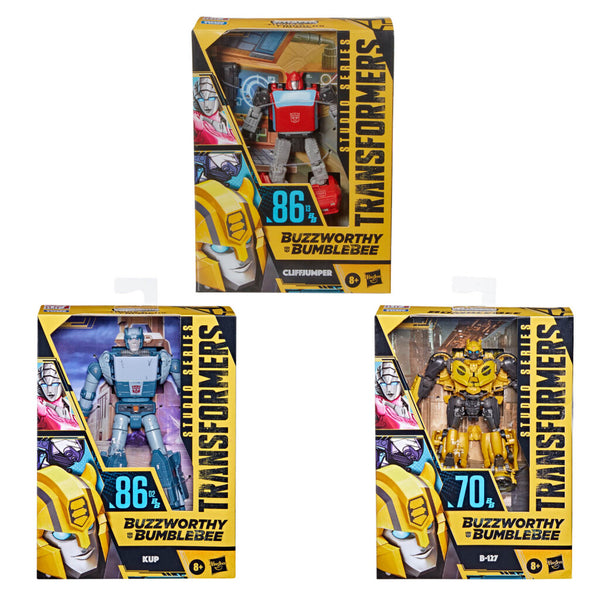 Hasbro Transformers Buzzworthy Bumblebee Deluxe Figuur 11 cm Assorti