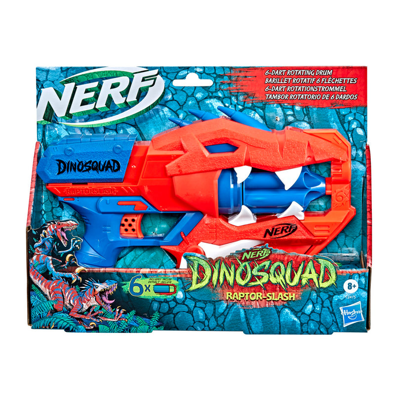 Nerf Dinosquad Raptor Slash Blaster + 6 Darts