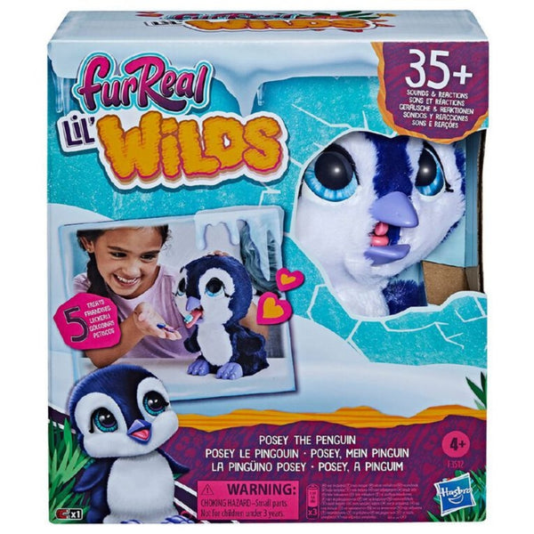 FurReal Friends Lil Wilds Posey de Pingu&iuml;n Knuffel + Geluid