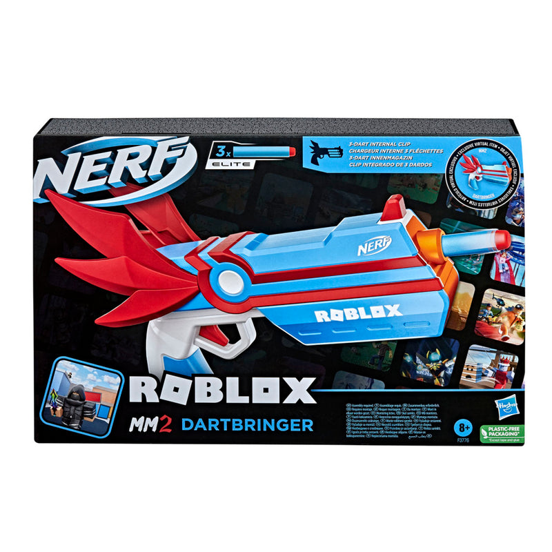 Nerf Roblox MM2 Dartbringer Blaster + 3 Darts
