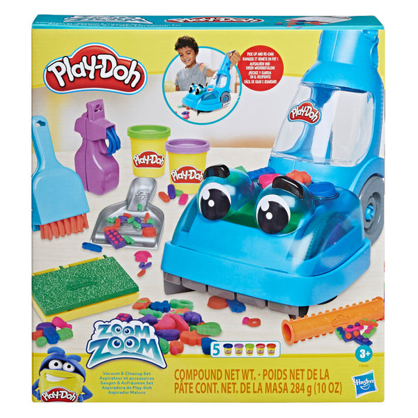 Play-Doh Zoom Zoom Stofzuiger en Opruim Set