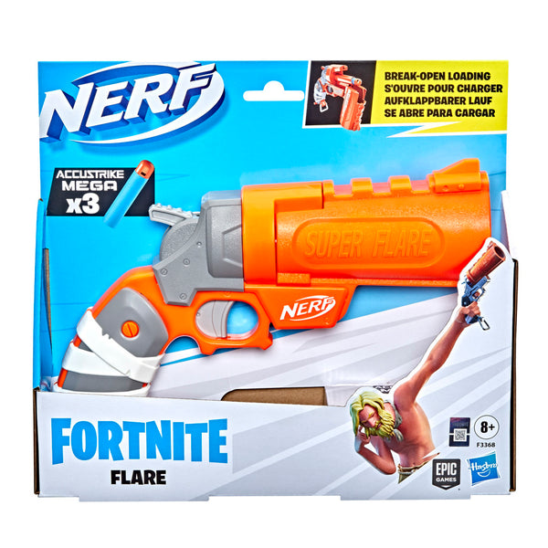 Nerf Fortnite Flare Blaster + 3 Mega Darts
