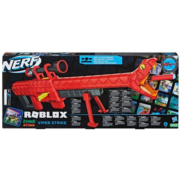 Nerf Roblox Zombie Attack Viper Strike Blaster + 6 Darts