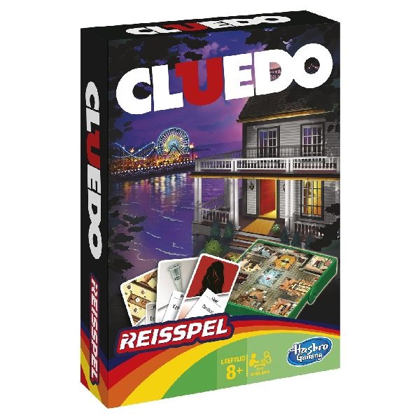 Hasbro 0607006 Reisspel Cluedo