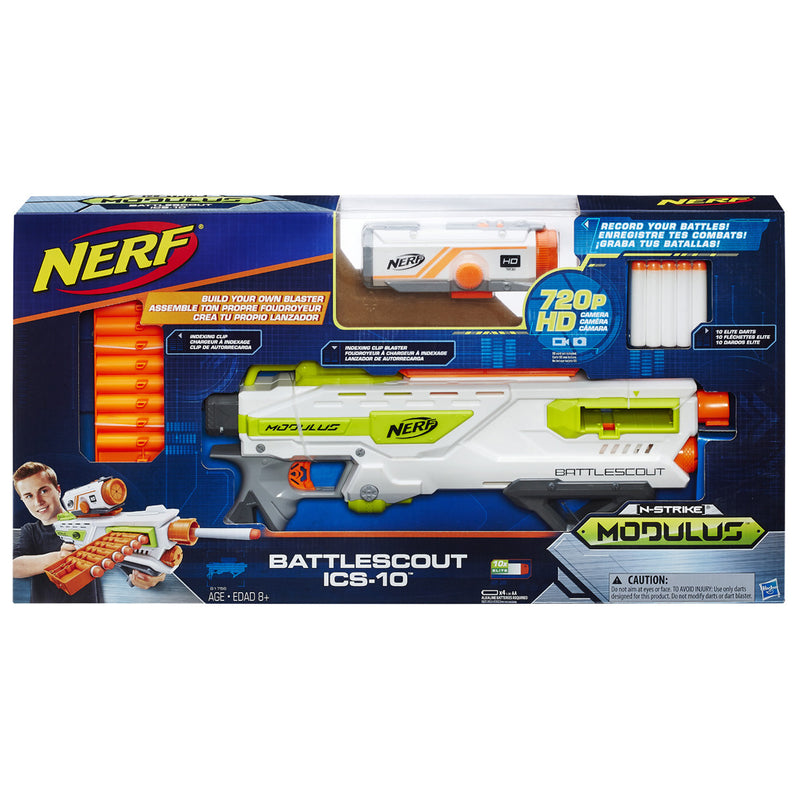 Nerf Modulus Battlescout Tri-Strike Dart Blaster