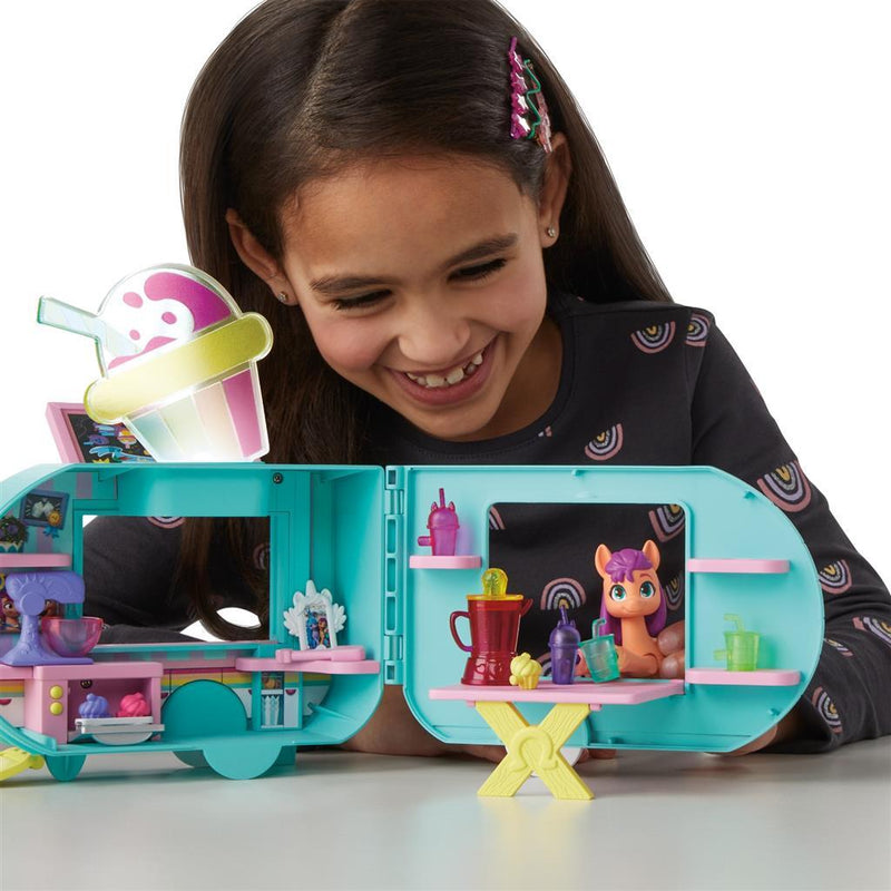 My Little Pony Sunny Starcout Smoothie Kraam + Licht