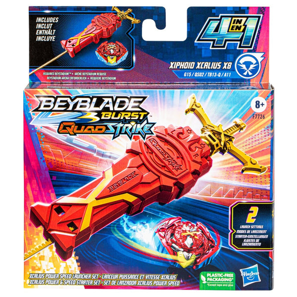 Hasbro Beyblade Xcalius Power Speed Launcher Pack