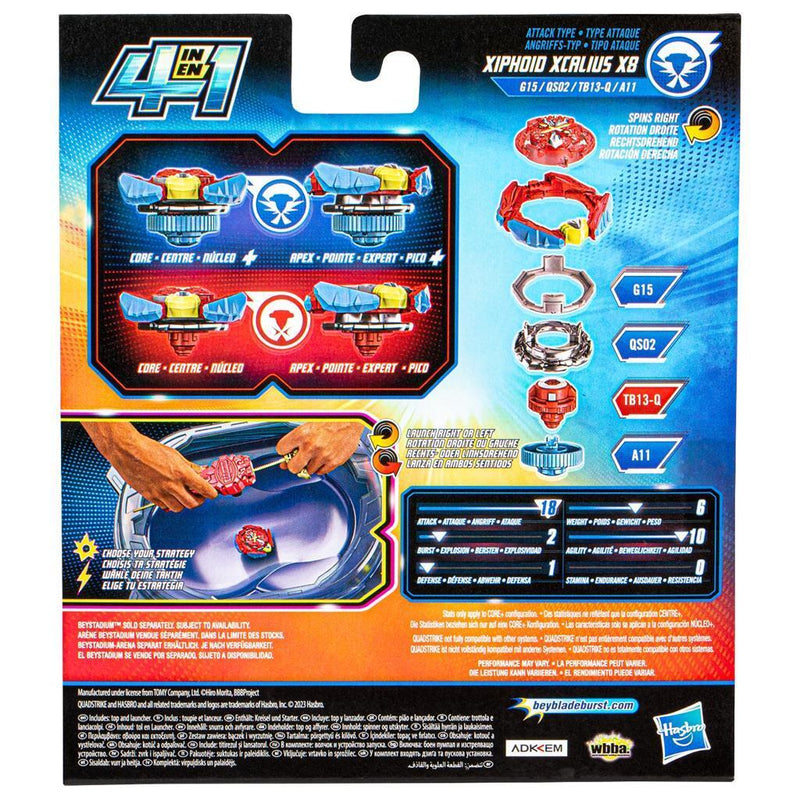 Hasbro Beyblade Xcalius Power Speed Launcher Pack