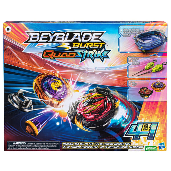Hasbro Beyblade Burst QuadStrike Thunder Edge Battle Set