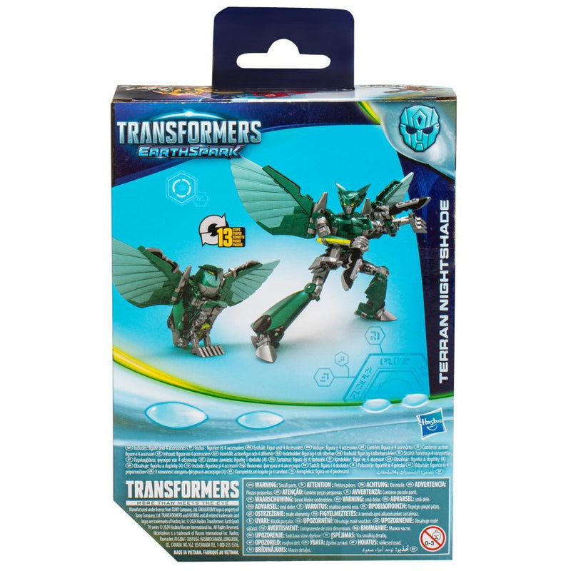 Hasbro Transformers Earthspark Deluxe Class Nightshade