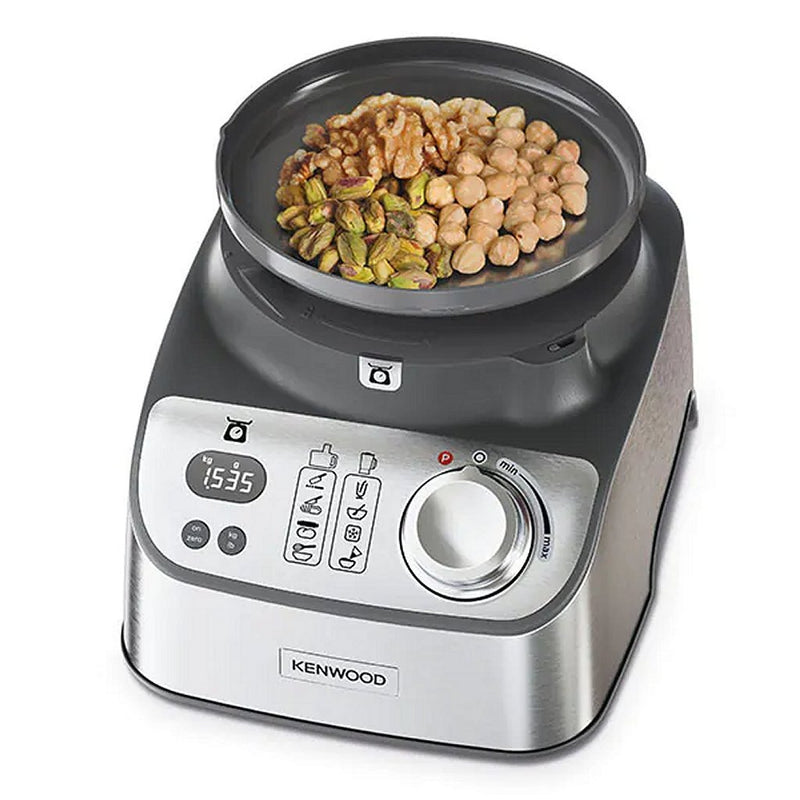 Kenwood FDM71.900SS MultiPro Express Weigh+ Foodprocessor 1000W RVS/Zwart