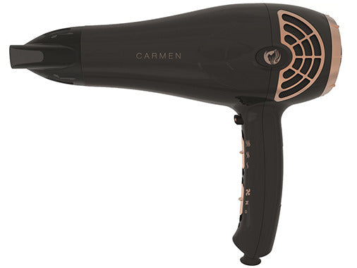 Carmen HD3130 Föhn Easy Cord 1200W Zwart