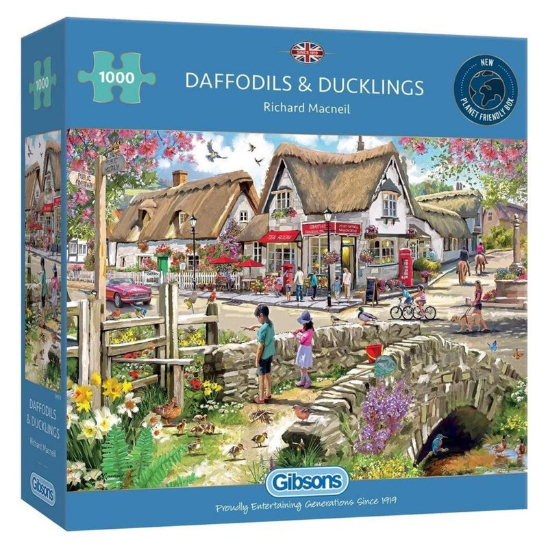 Gibsons Puzzel Daffodils and Ducklings 1000 Stukjes