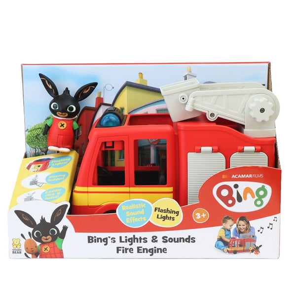 Bing Brandweerwagen + Licht en Geluid