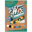 Schilderen op Nummer Puppies en Eenden