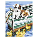 Schilderen op Nummer Puppies en Eenden