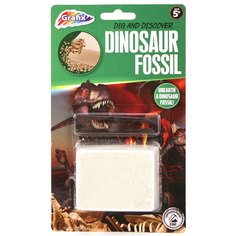 Grafix Dinosaurus Fossiel Uitbikken Assorti