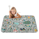 Speelkleed Wegen en Huizen, 130x180cm