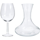 Wijnset - 4 Rodewijnglazen met Karaf