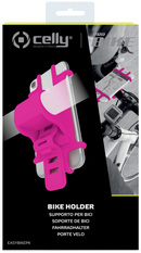 Telefoonhouder Celly Easybike universeel - roze