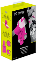 Telefoonhouder Celly Easybike universeel - roze