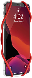 Telefoonhouder Bone Bike Tie 3 voor stuurbevestiging - rood