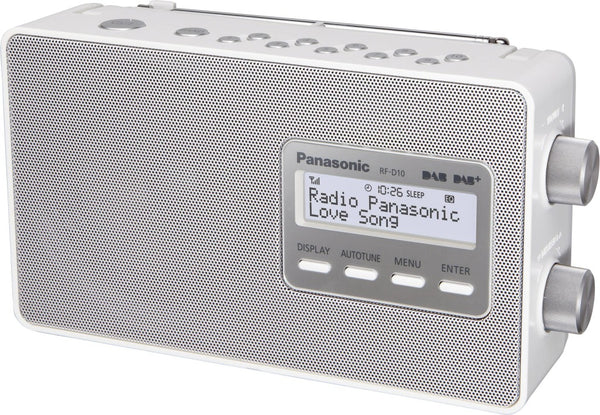 Panasonic RF-D10EG-W Draagbare DAB+ Radio Zilver