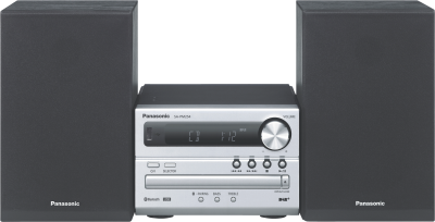 Panasonic SC-PM254EG CD Microsysteem met DAB+ & Bluetooth Zilver