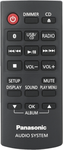 Panasonic SC-PM254EG CD Microsysteem met DAB+ & Bluetooth Zilver