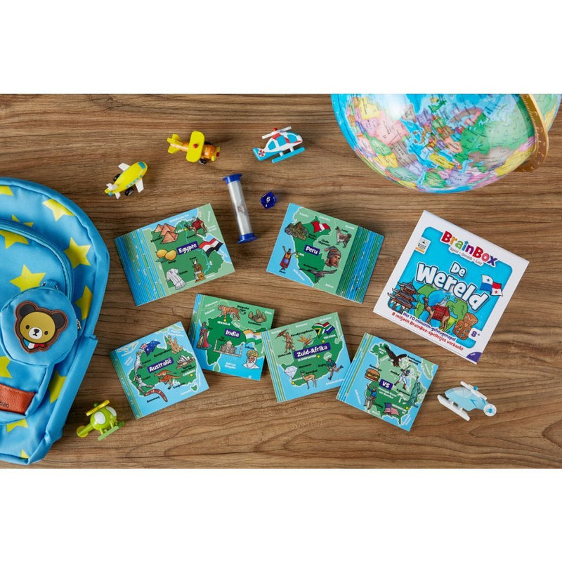 BrainBox De Wereld Bordspel