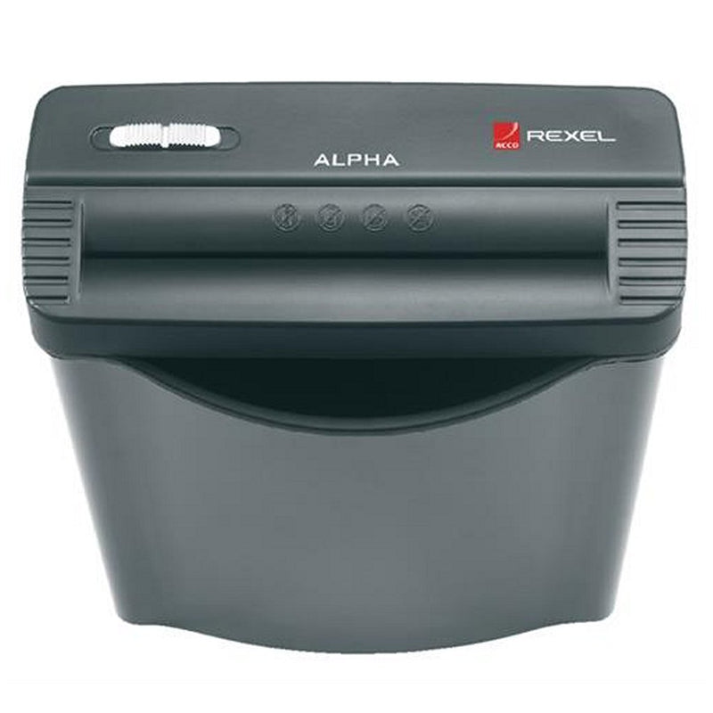 Rexel Alpha P1 Papierversnipperaar 10L Zwart