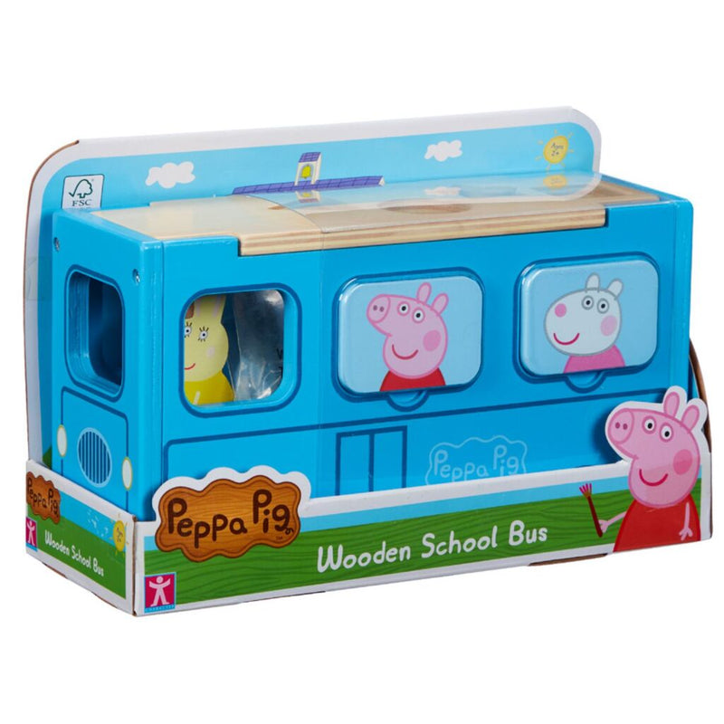 Peppa Pig Schoolbus vormenstoof