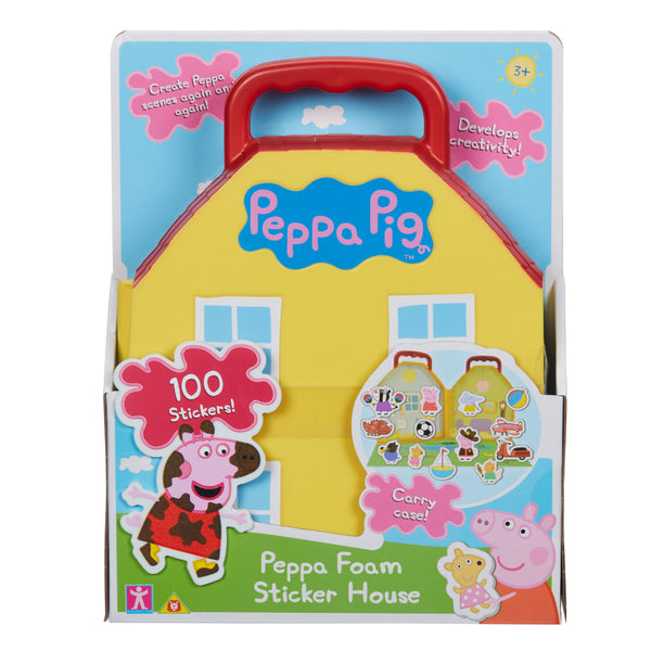 Peppa Pig Foam Sticker Huis