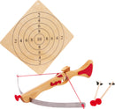 Small Foot - Houten Sportkruisboog met Doelwitbord, 4dlg.
