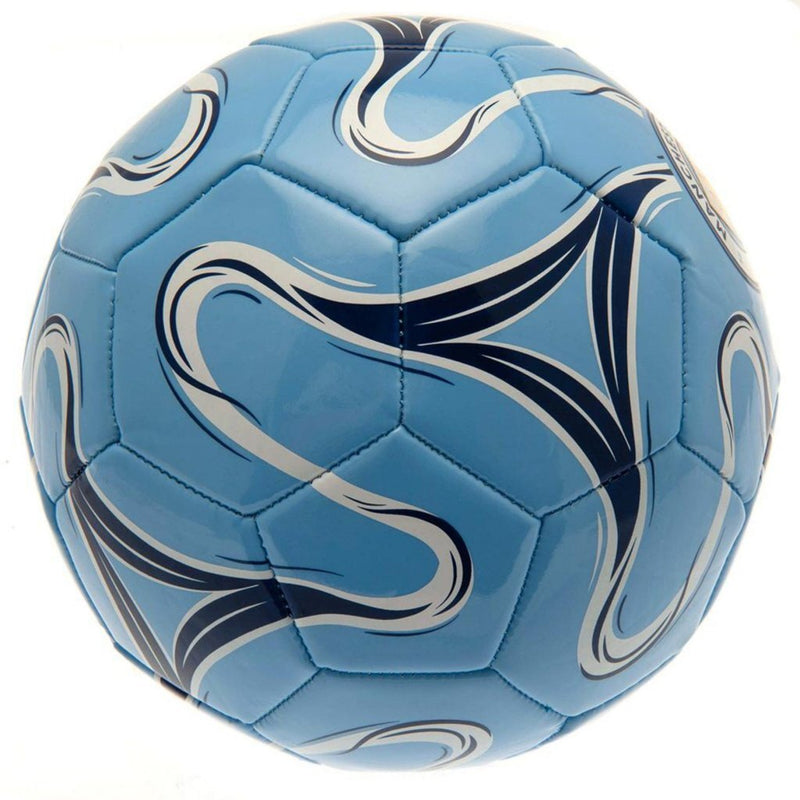 Voetbal Manchester City Maat 5 Blauw/Zwart/Wit