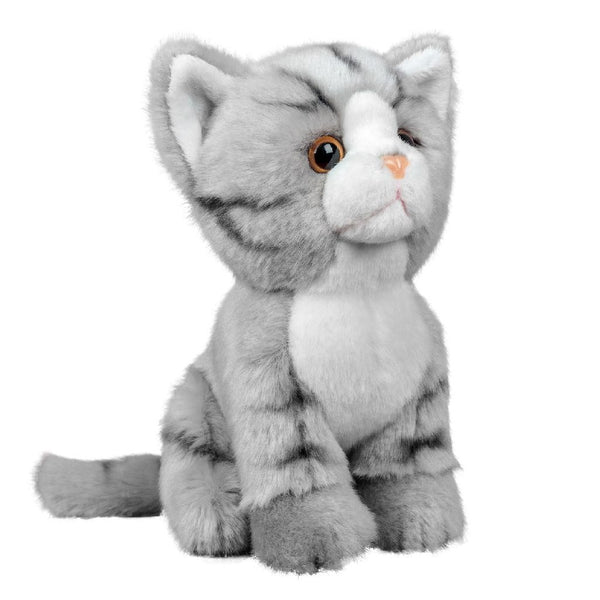 Animigos World Of Nature Eco Knuffel Tabby Kat 11 cm