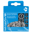 Fietsketting 8 speed M-Wave 1/2 x 3/32" - 116 schakels