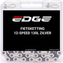 Fietsketting 12 speed Edge CHN-006 met 130 schakels - zilver
