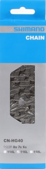 Ketting 6/7/8 speed Shimano HG40 met 116 schakels