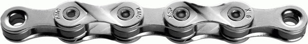 X9 Fietsketting 1/2"-11/128" 114 schakels 9V Zilvergrijs