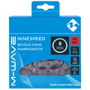Ketting 9V M-Wave 1/2 x 11/128" - 116 links - anti-roest met sluitschakel