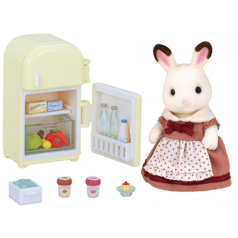 Sylvanian Families 5014 Set Moeder Chocoladekonijn + Koelkast