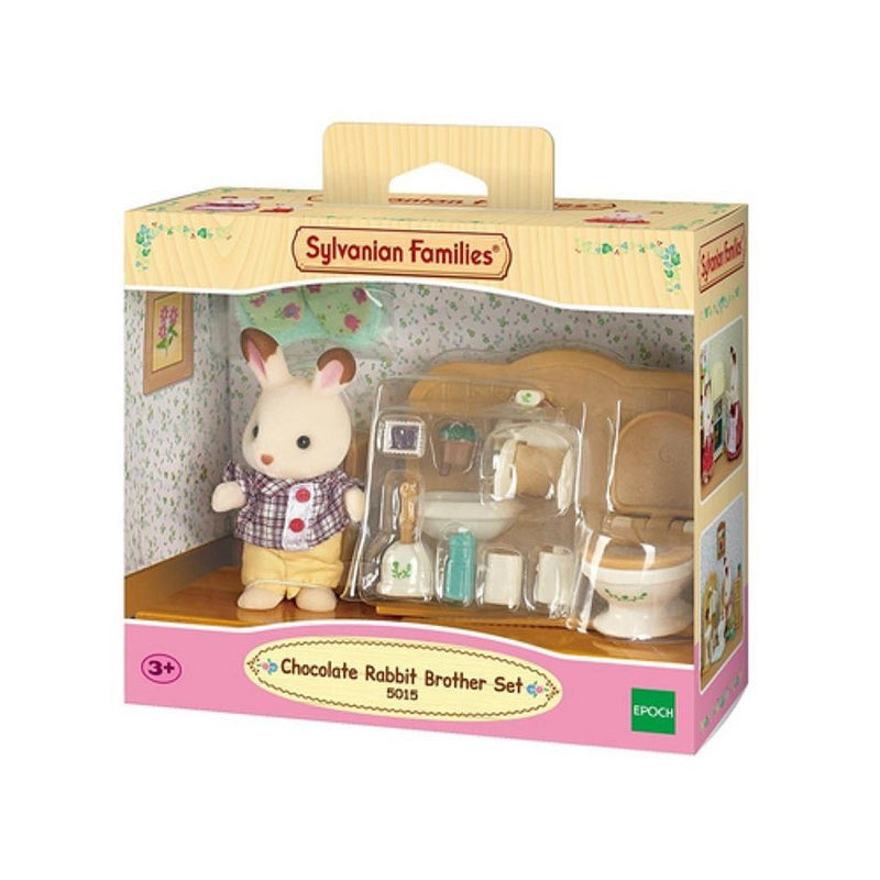 Sylvanian Families 5015 Set Broer Chocoladekonijn (Badkamer)