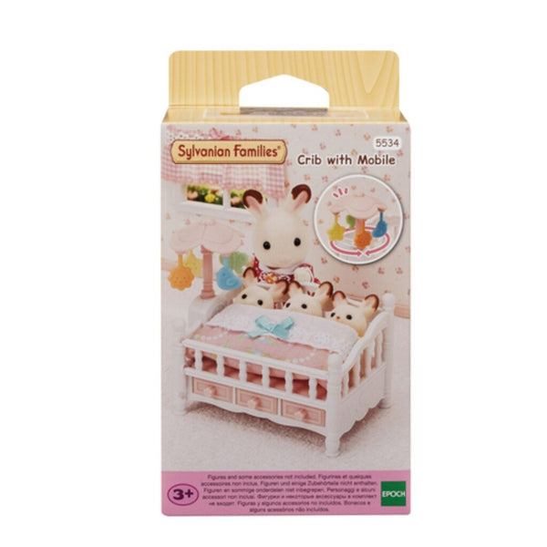 Sylvanian Families 5534 Bed voor Drieling met Mobiel