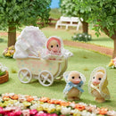Sylvanian Families 5601 Schattige Eendjes Drieling met Kinderwagen
