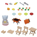 Sylvanian Families 5640 BBQ Picknick Set Olifant Meisje