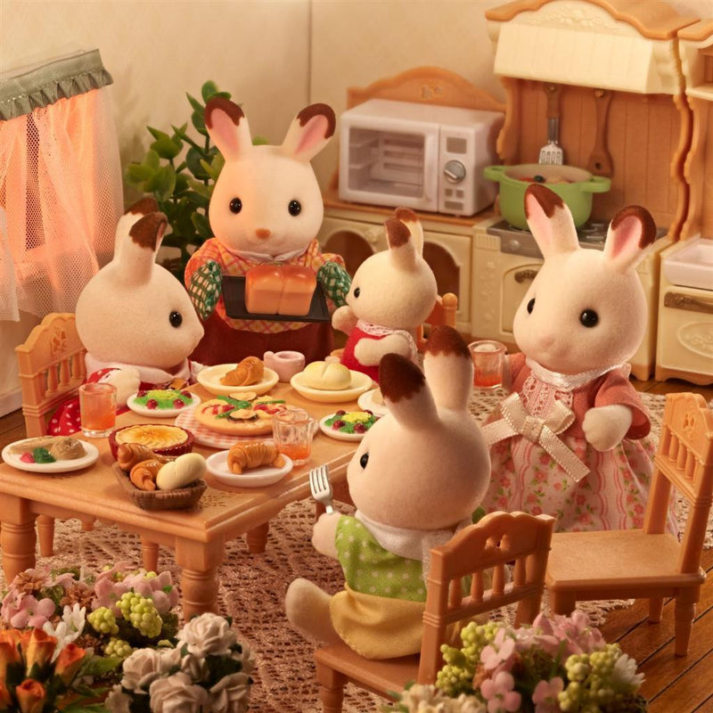 Sylvanian Families 5655 Chocolade Konijn Familie