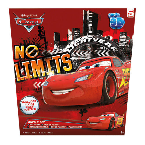 Disney Cars 4in1 3D Puzzel