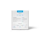 Technetix TN-RLA 21-1.5S Coaxkabel Male - Female Haaks 90&deg; 1.5 M Wit/zilver